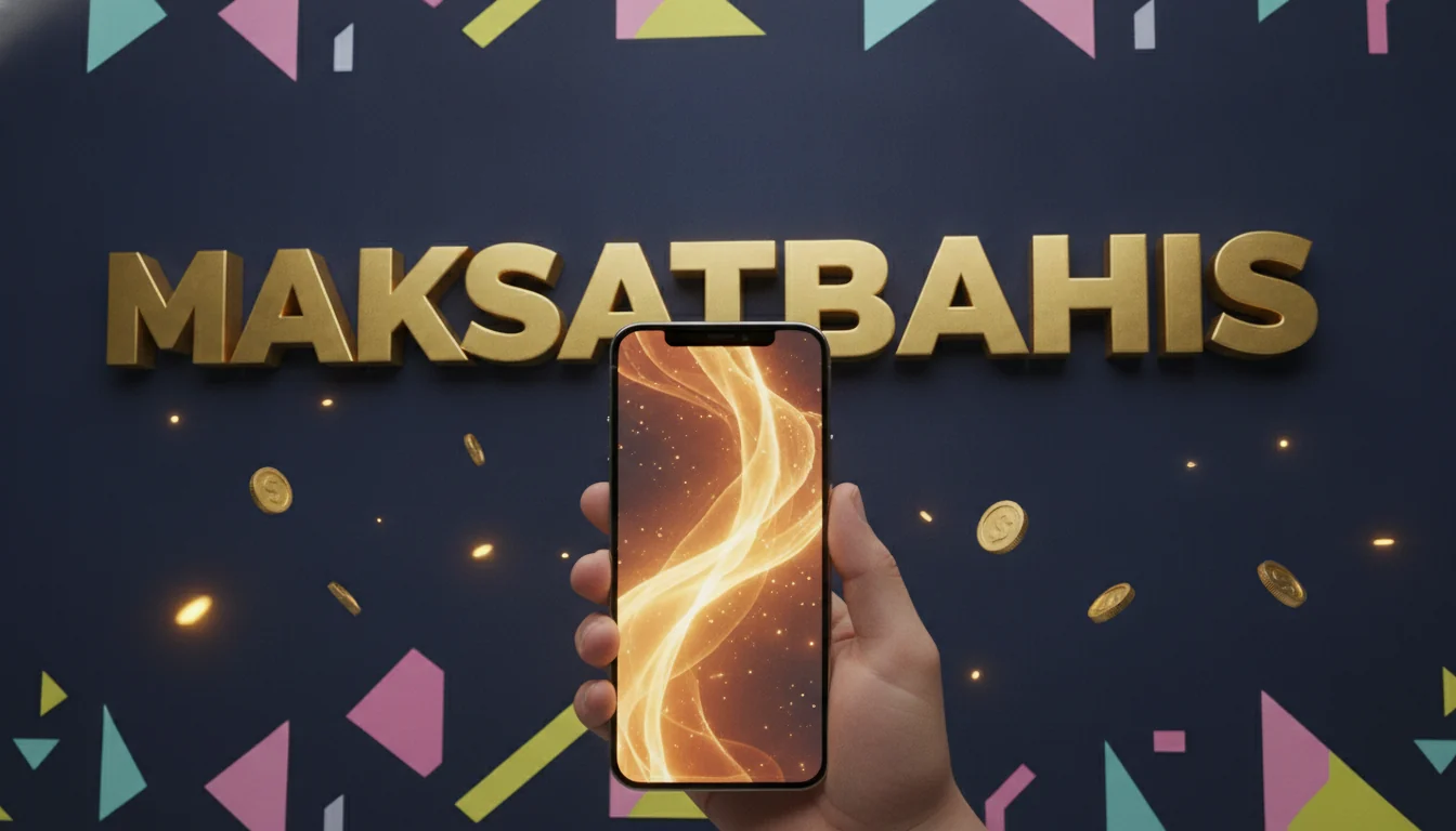 Maksatbahis mobil giriş telefon ekranı casino görseli